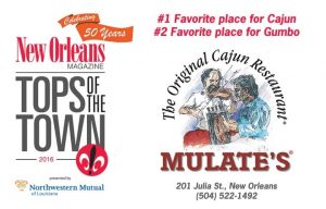 Mulate's Win's Tops of the Town 2017